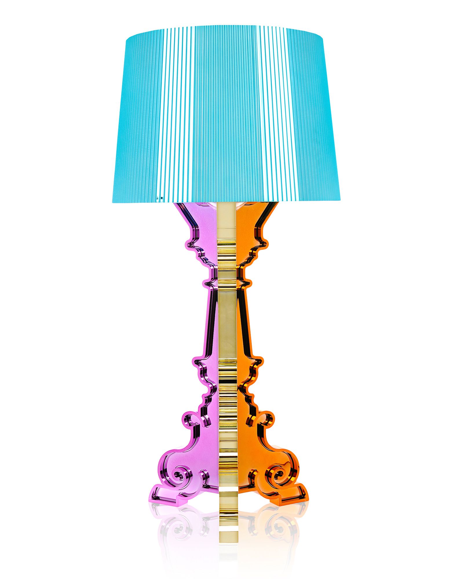 Lampada da Tavolo Kartell Bourgie Multicolor Azzurro