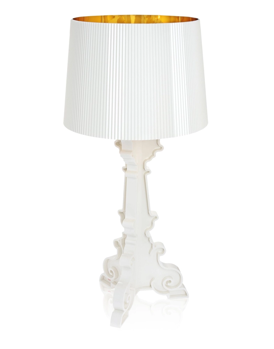 Lampada da Tavolo Kartell Bourgie Bianco Oro