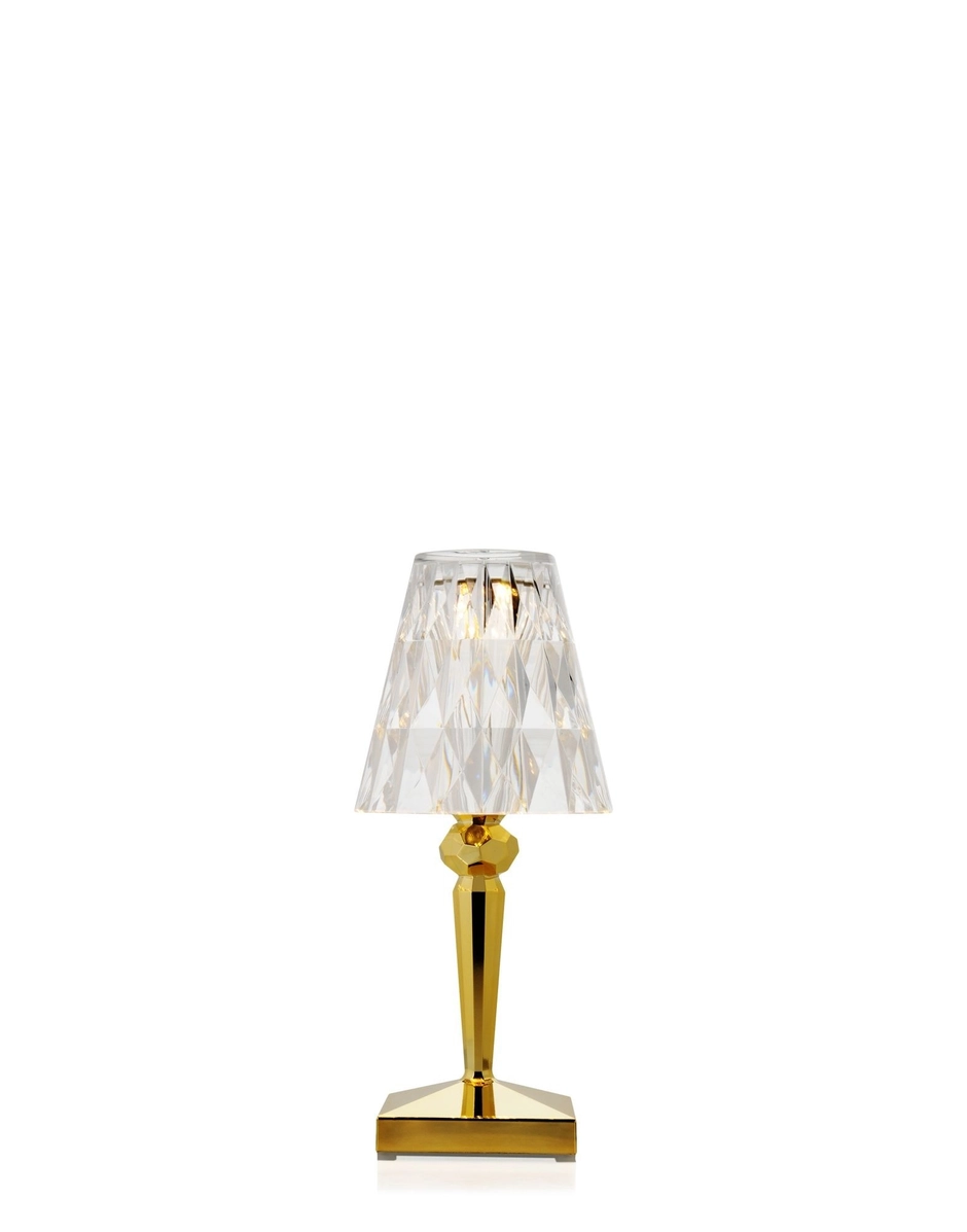 Kartell lampada da tavolo 9145 Battery oro