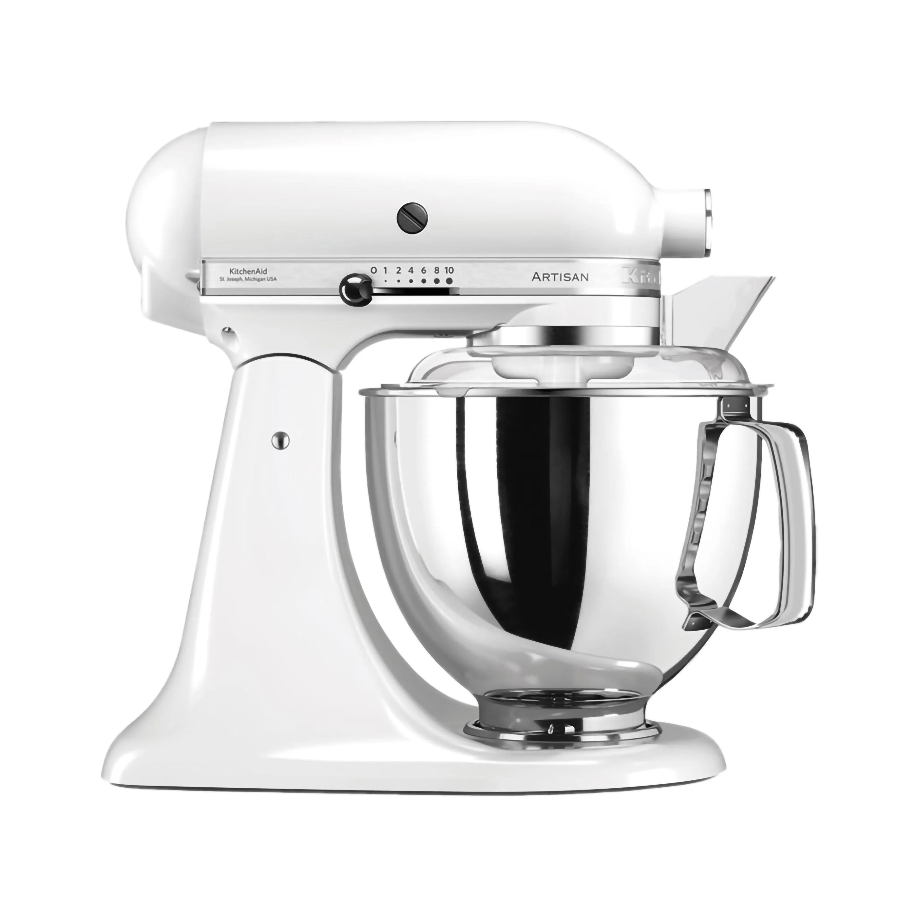 KitchenAid Stand Mixer 4.8L White Multifunction Food Processor