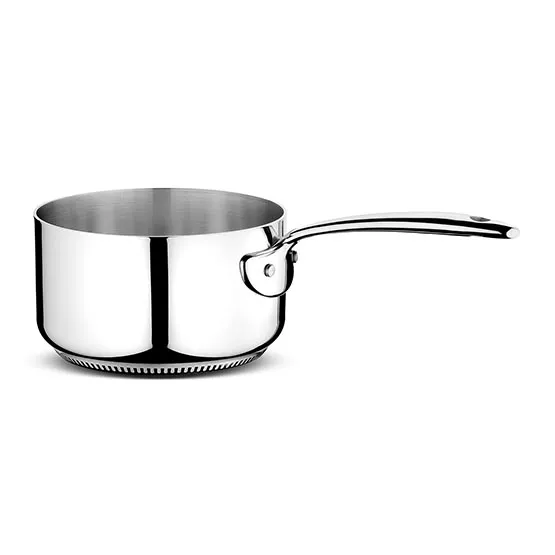 Saucepan Lagostina Academy Lagofusion long handle 16 cm, Stainless steel  cookware Induction