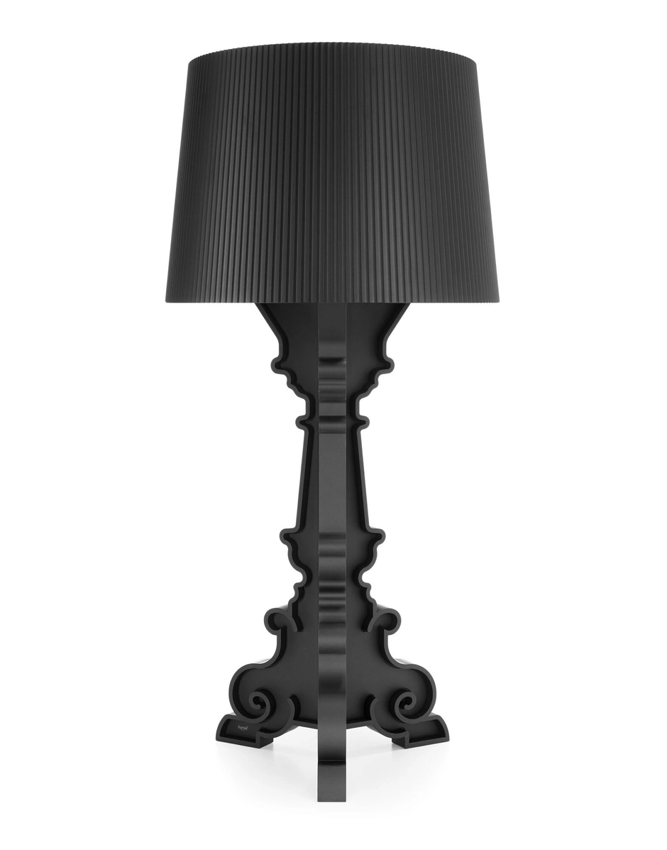 Kartell Bourgie Matt Black Table Lamp