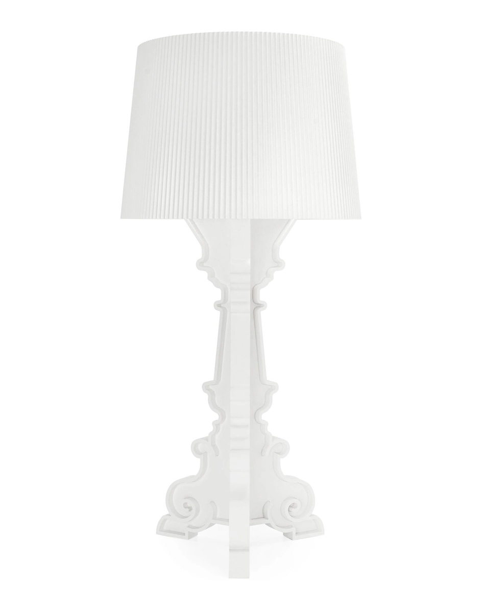 Lampada Da Tavolo Kartell Bourgie Bianco Opaca