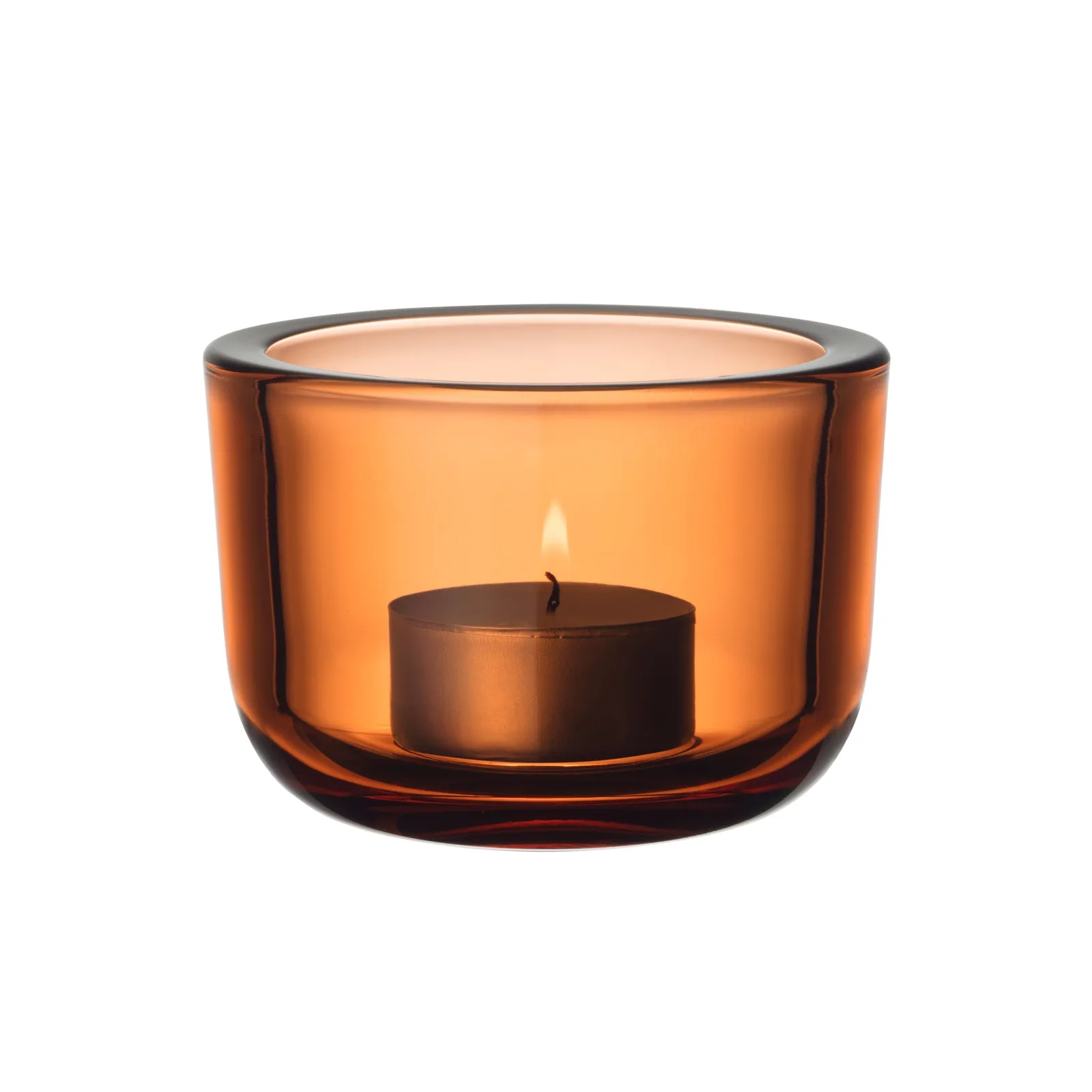 Valkea Iittala tealight candle holder 60mm Seville orange