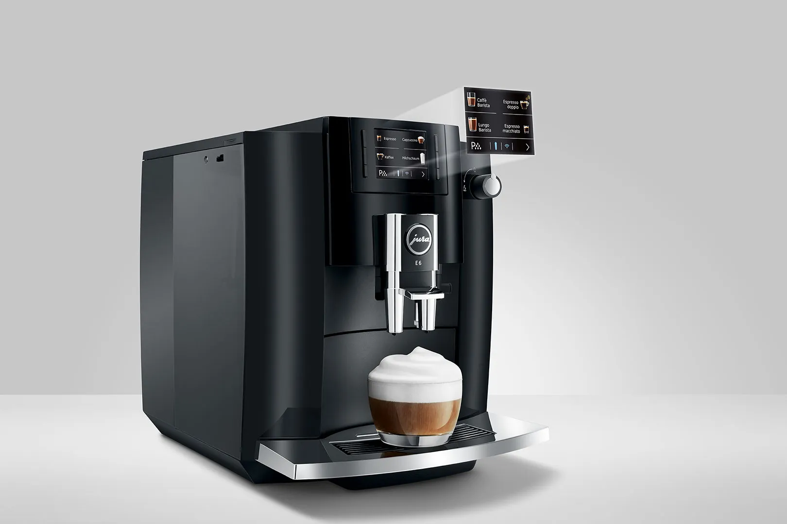 Coffee machine Jura E6 Piano Black