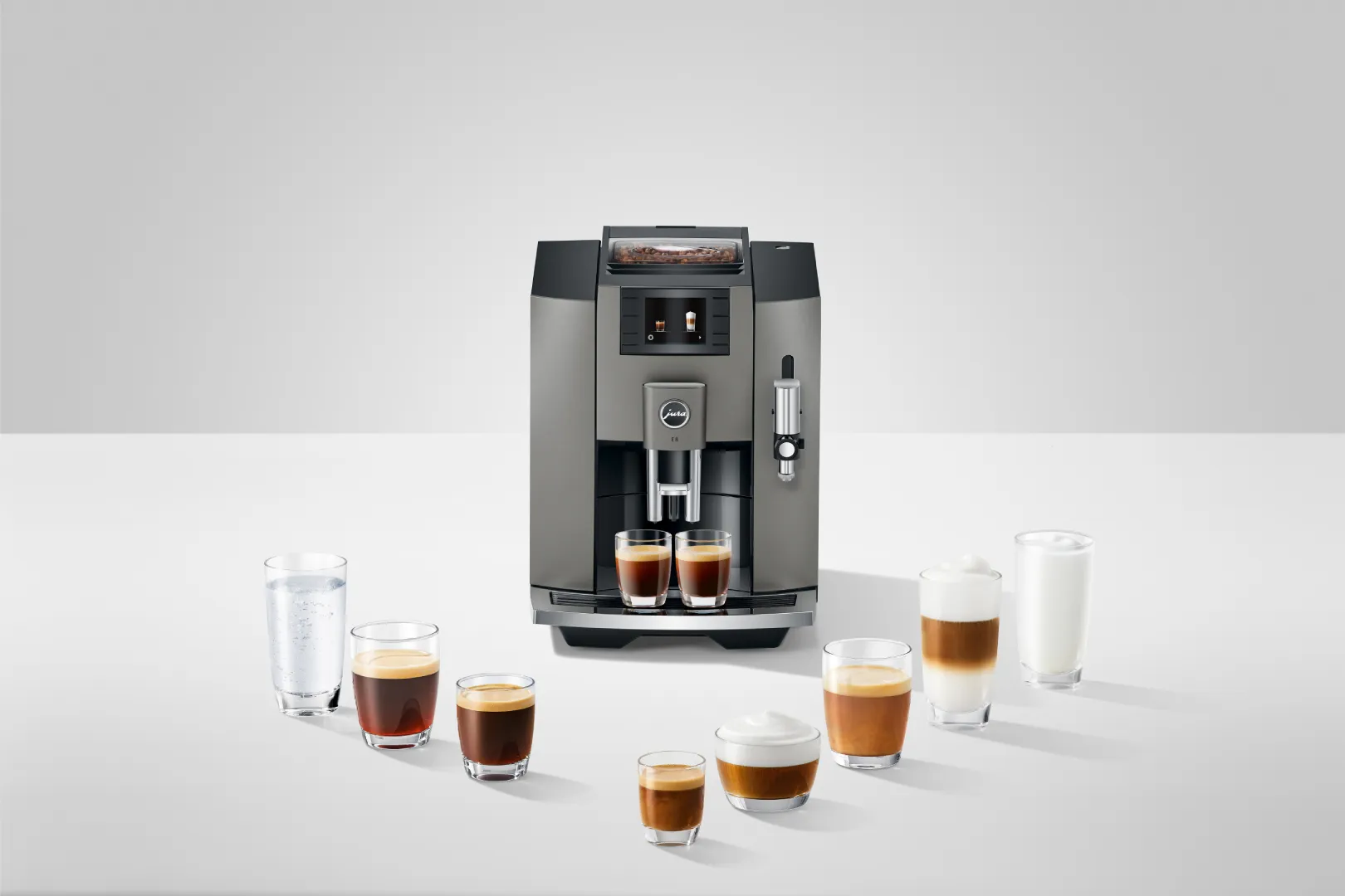 Coffee Machine Jura E8 Dark Inox