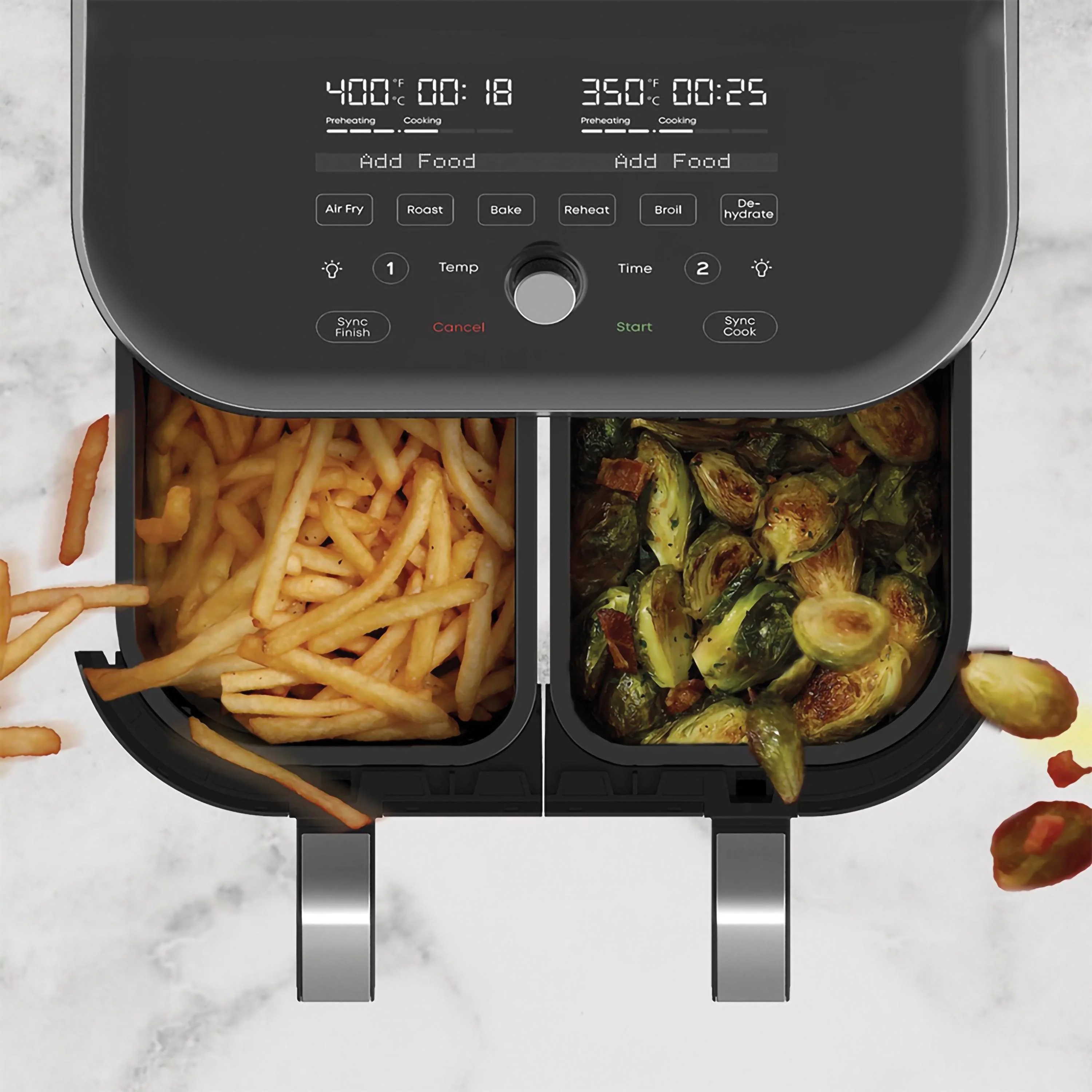 Instant Vortex Plus Dual ClearCook Air Fryer 8 Liters