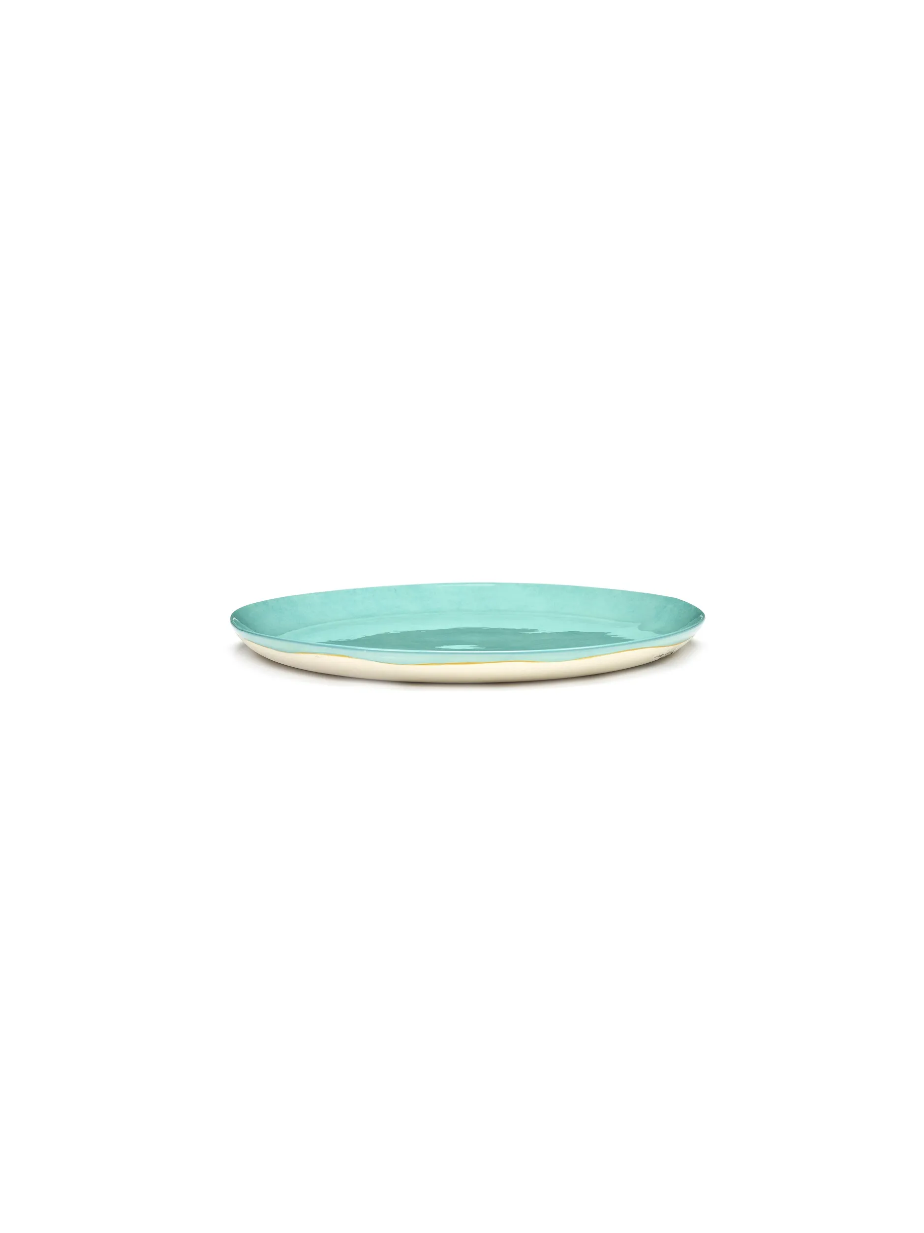 Plate L Azure Feast by Serax L 26.5 W 26.5 H 2 CM