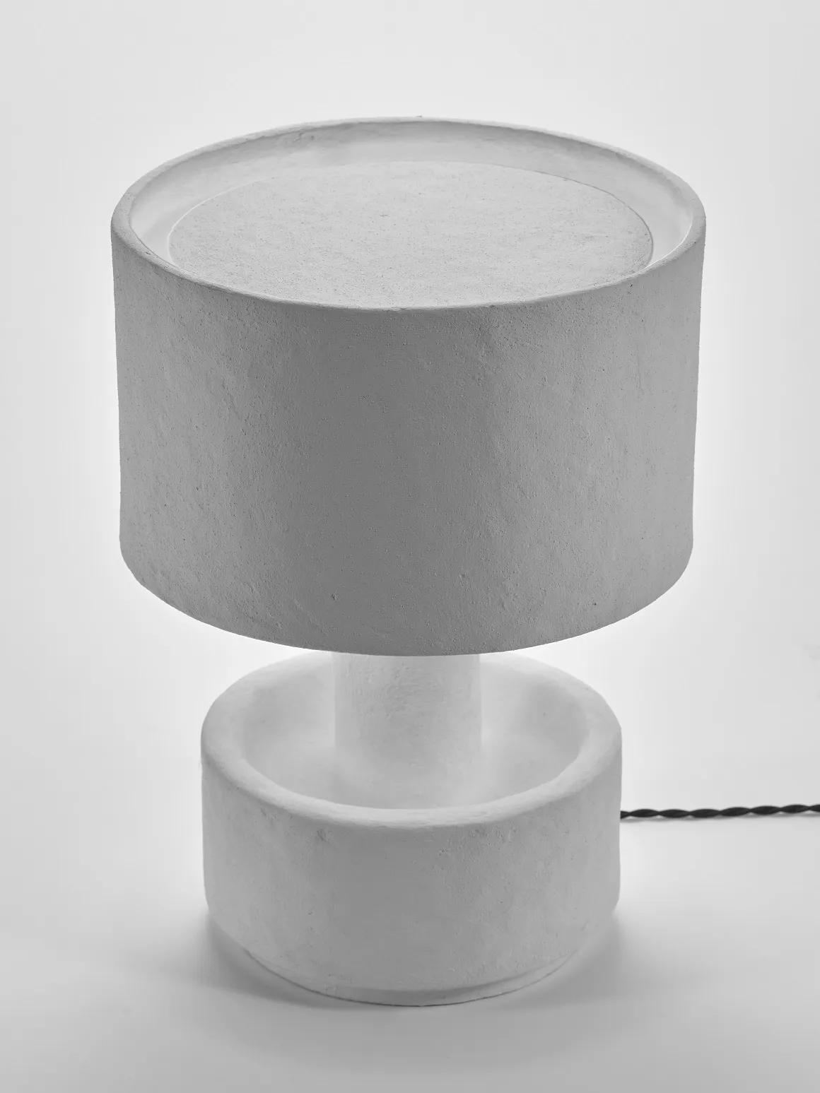 Table Lamp Serax White Earth L 32 W 32 H 44CM by Marie Michielssen