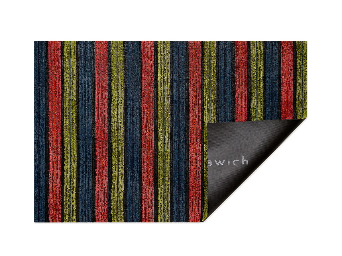 Tappeto Utiliity Chilewich Ribbon Stripe Limelight 61 cm x 91 cm