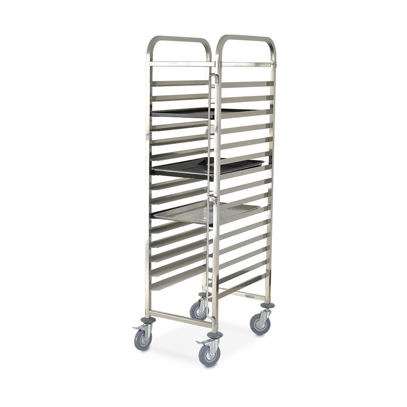 Tray trolley 60 x 40 cm with 16 positions RS668 Horecatech