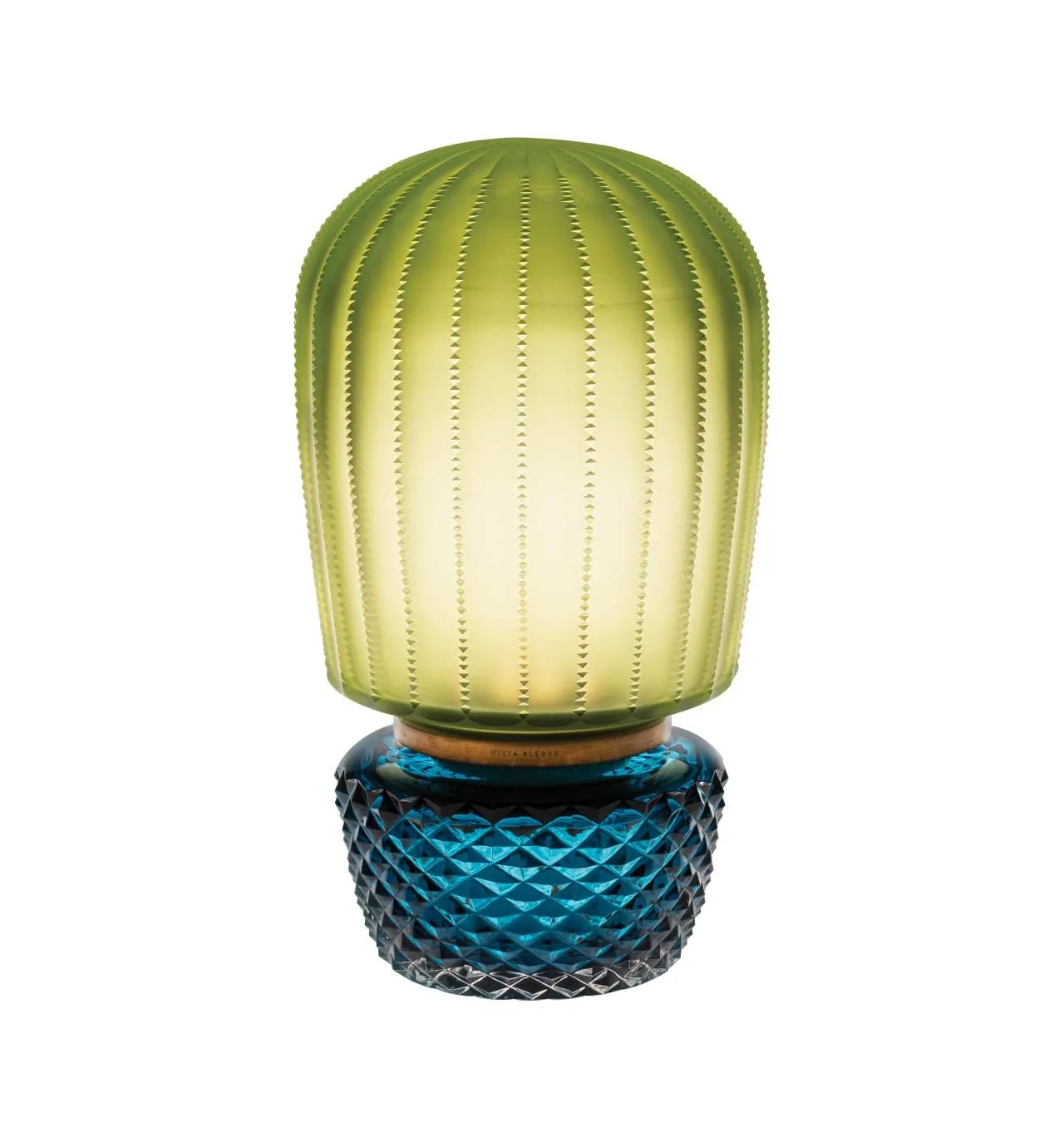 Vista Alegre Abissal Emerald Green Table Lamp