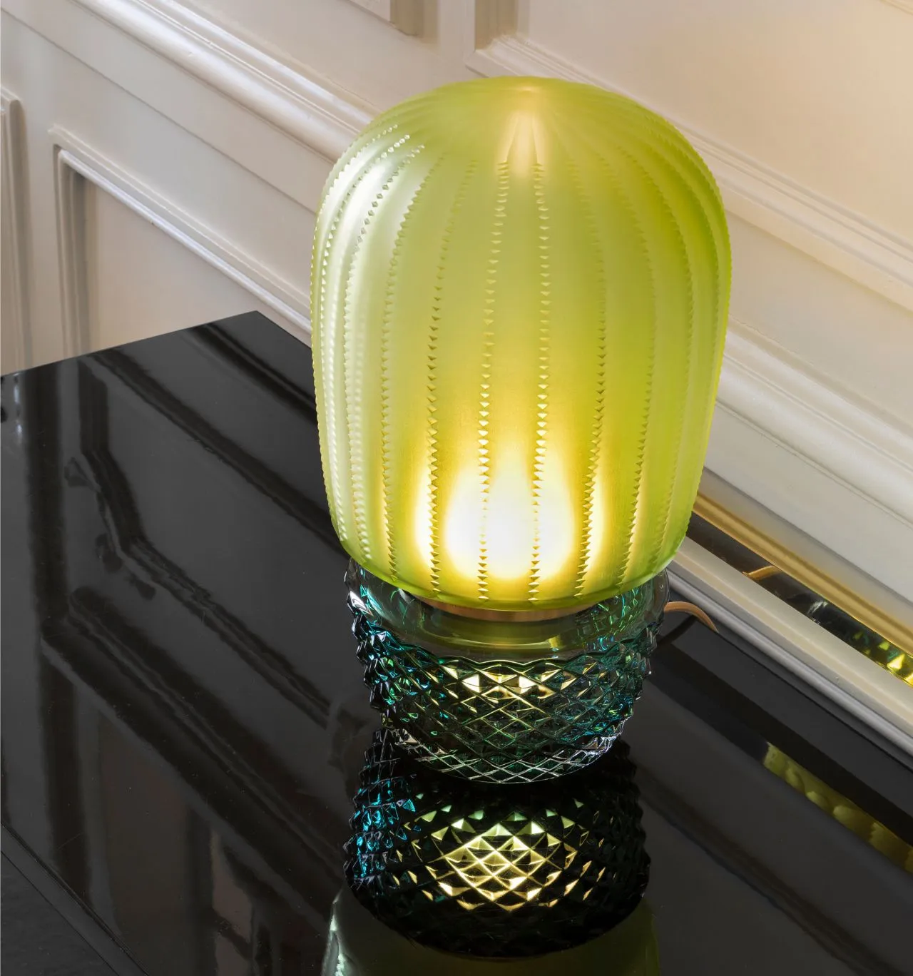 Vista Alegre Abissal Emerald Green Table Lamp
