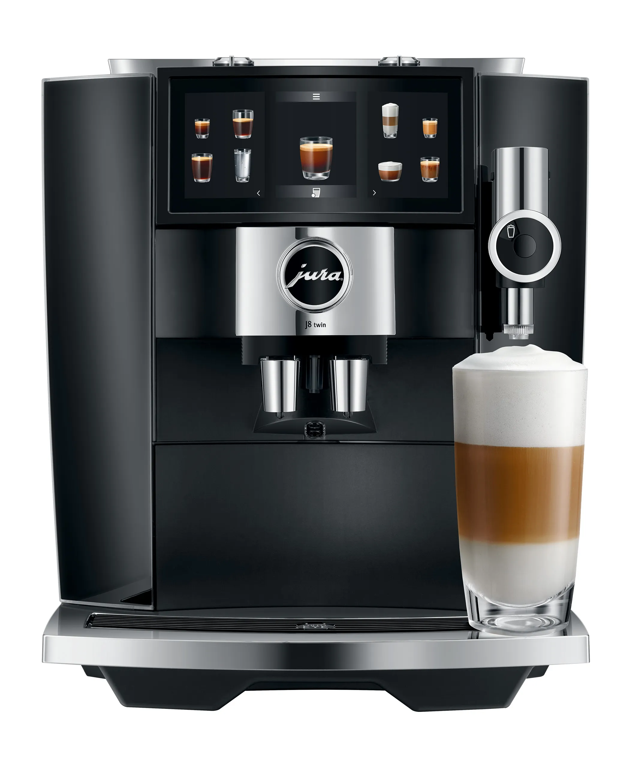 Jura J8 Twin Diamond Black Coffee Machine