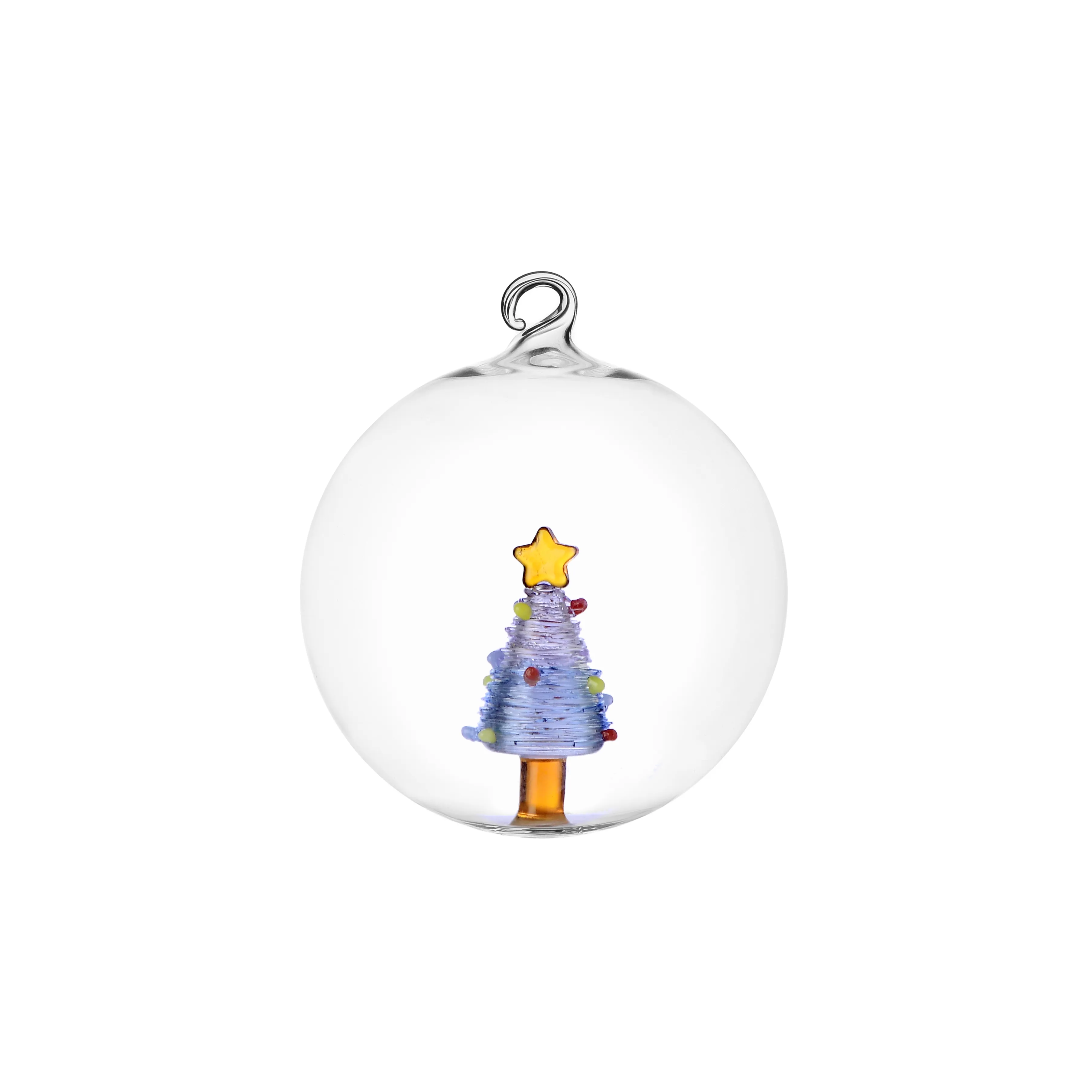 Christmas ball Blue-star tree Ichendorf Christmas Tales Collection