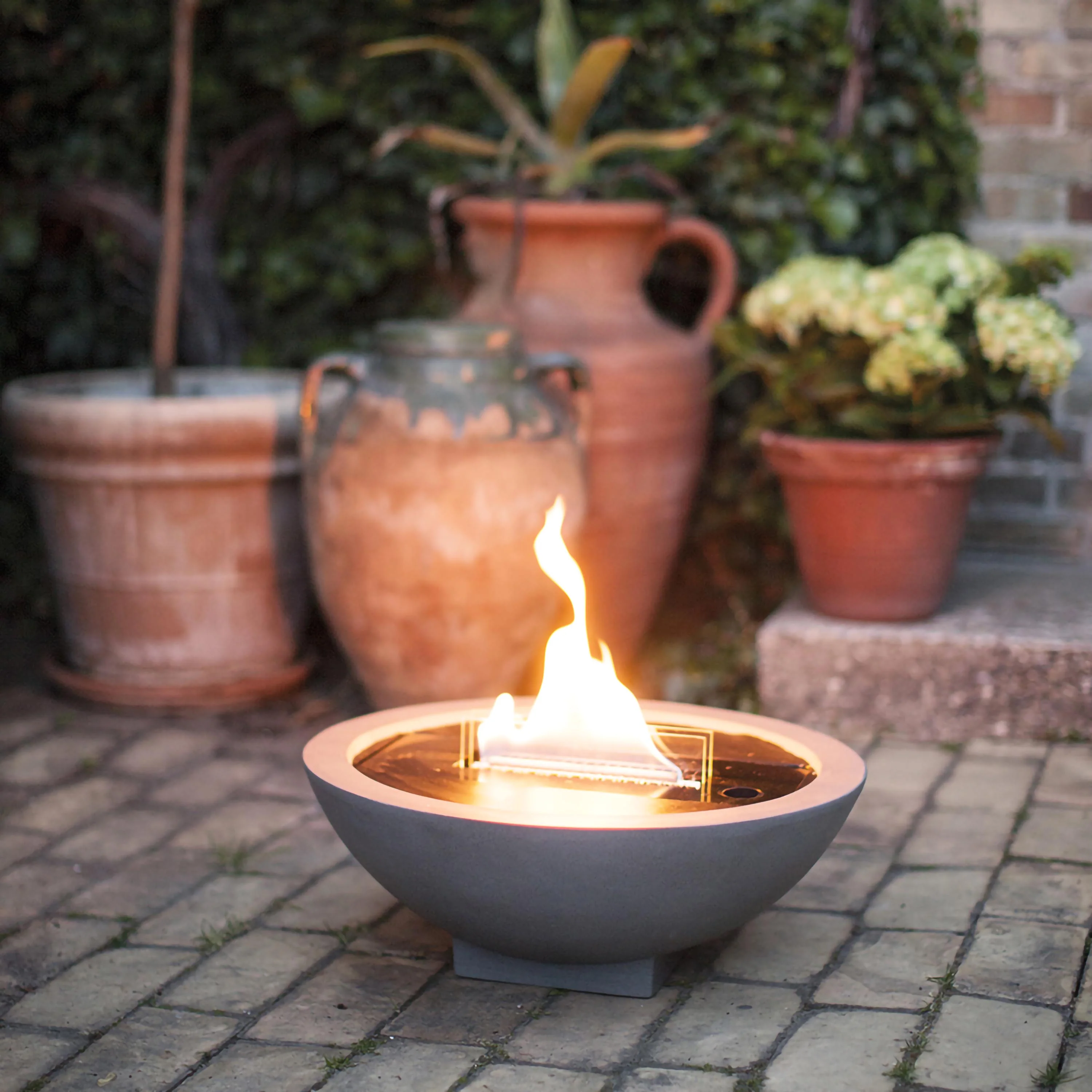 Tenderflame Iris Concrete Brazier