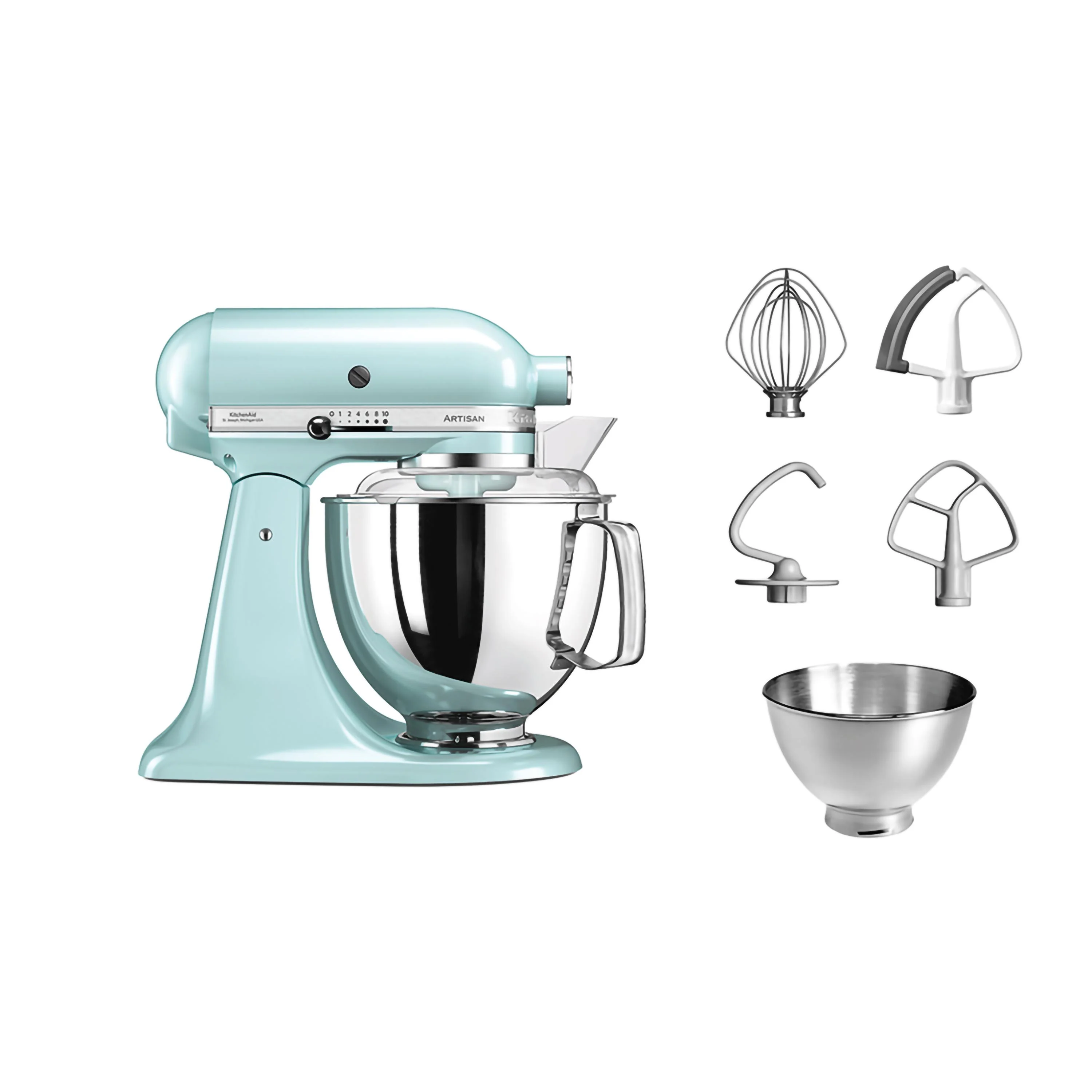 KitchenAid Stand Mixer 4.8L Ice Blue Multifunction Food Processor